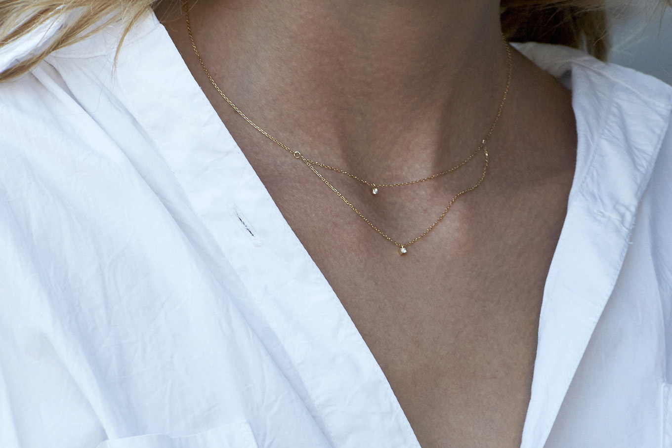Collar—Two Chains & Diamonds. Foto: Marc Regas